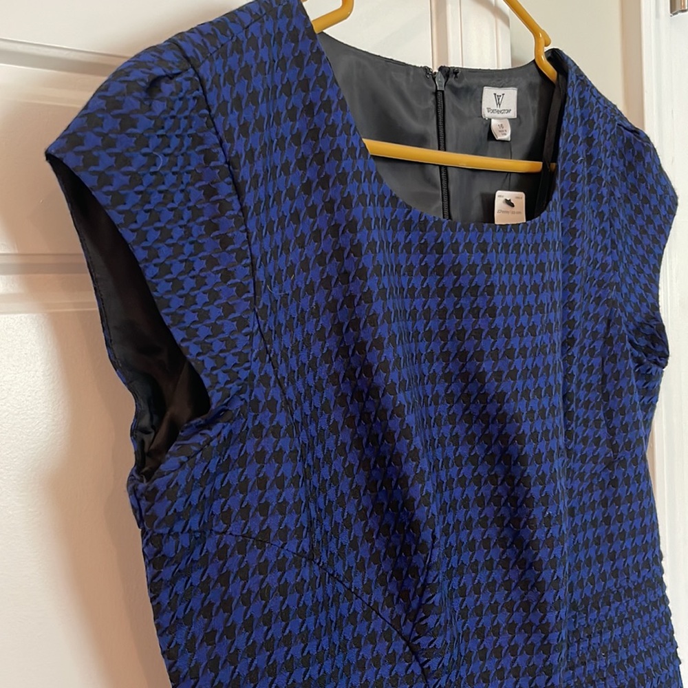 Worthington Houndstooth Dress
